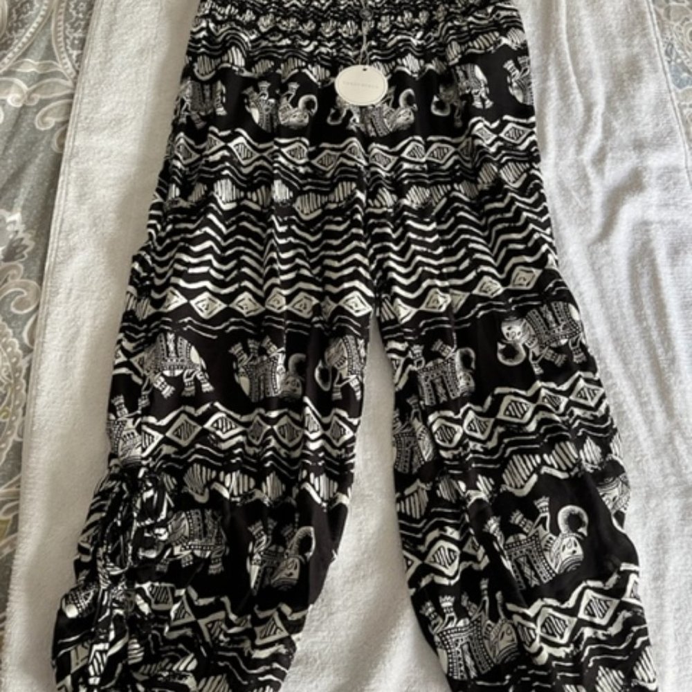 Summer Elephant Pants